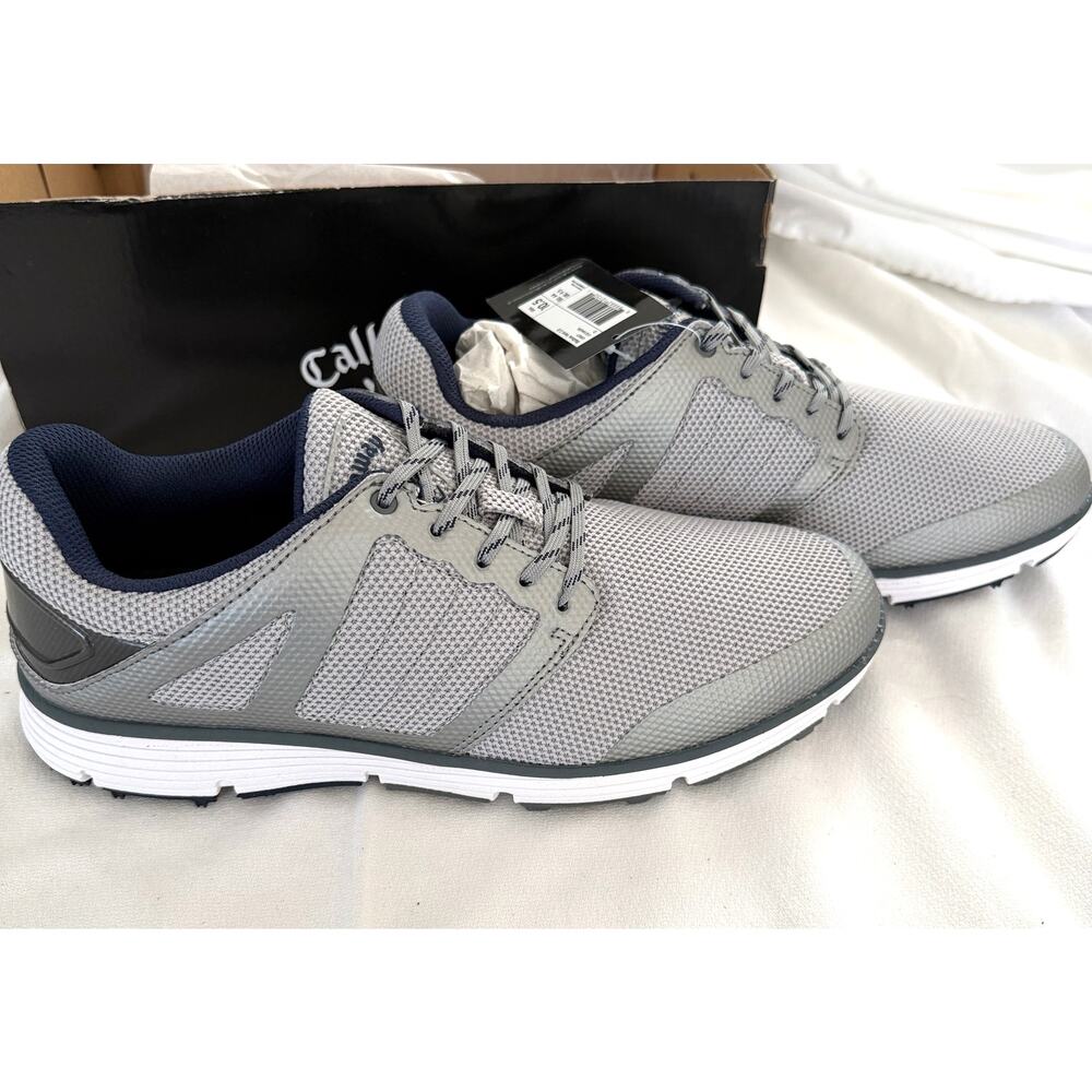 Callaway Balboa Vent 2 Grey Men's  Golf Shoes Size 10.5 NWT